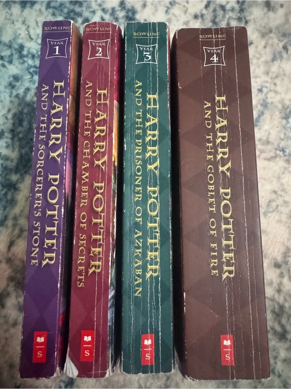 Scholastic Harry Potter book set paperbacks